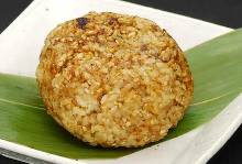 Grilled rice ball