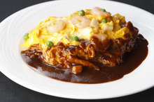 Rice omelet