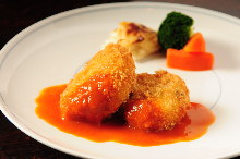 Crab cream croquette Crab cream croquette