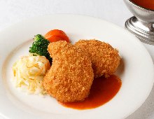 Crab cream croquette