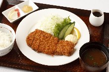 Pork cutlet meal set