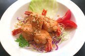 Stir-fried shrimp with mayonnaise