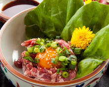 Horse meat tartare