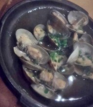 Other shellfish dishes