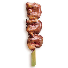 Grilled heart skewer