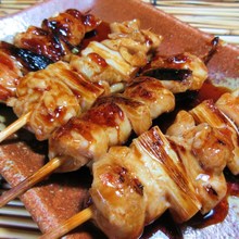 Assorted grilled skewers