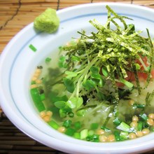 Shake chazuke(salmon and rice with tea)