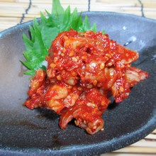 Chanja (Korean spicy marinated cod innards)