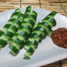 Cucumber with moromi miso