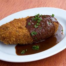 Minced meat cutlet