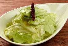 Anchovy and cabbage