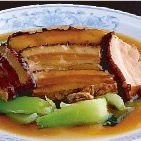 Simmered pork belly