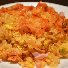 Fried rice with kimchi