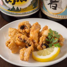 Fried octopus