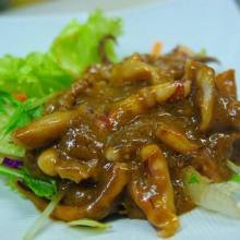 Stir-fried squid liver