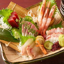 Assorted sashimi, 5 kinds