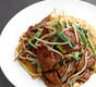 Stir-fried liver and garlic chives