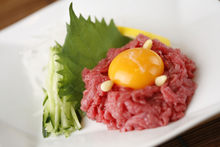 Horse meat tartare