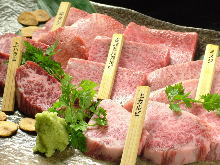 Assorted yakiniku