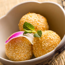 Sesame dumpling