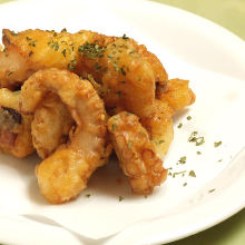 Fried octopus