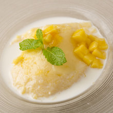 Mango pudding