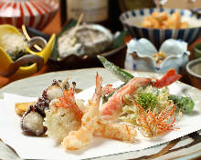 Tempura meal set