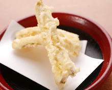 Conger eel tempura