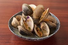 Common orient clams steamed with sake 5 piece(s)