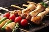 Assorted grilled skewers, 5 kinds