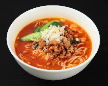 Chinese noodles in Sichuan-style sesame paste soup