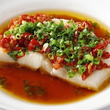 Steamed fish Chinese style