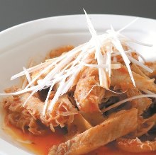 Spicy stir-fried beef honeycomb tripe