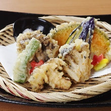 Assorted tempura