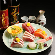 Assorted sashimi, 7 kinds