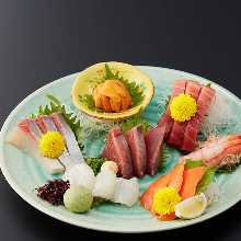 Assorted sashimi, 7 kinds