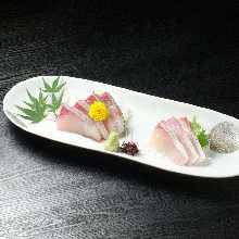 Amberjack sashimi