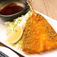 Deep-fried horse mackerel