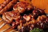 Assorted grilled chicken skewers, 5 kinds