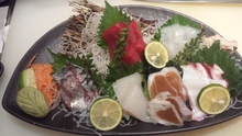 Assorted sashimi, 5 kinds