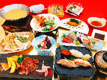 Seafood shabu-shabu