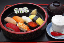 Assorted nigiri sushi