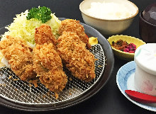 Deep-fried oysters