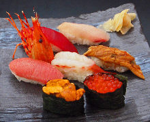 Assorted nigiri sushi