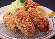 Deep-fried oysters