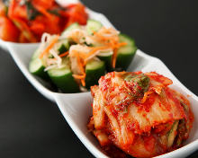 Assorted kimchi, 3 kinds