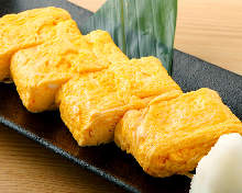 Japanese-style rolled omelet