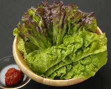 Sangchu (Korean stem lettuce)