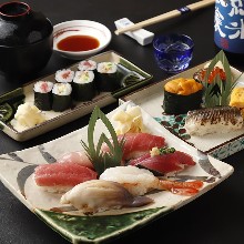 Sushi meal set