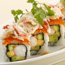 California sushi rolls